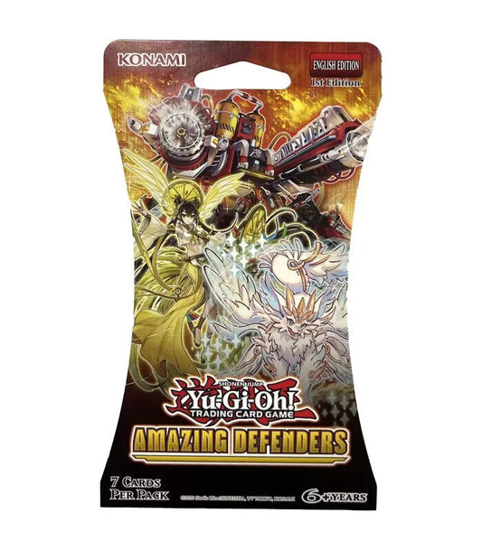 YU-GI-OH! TCG Amazing Defenders Sealed Blister Booster Pack