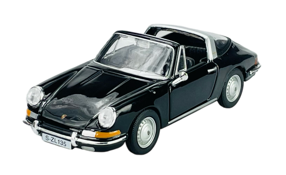 Bburago 1967 Porsche 911 Black 1:32 Diecast Model Car