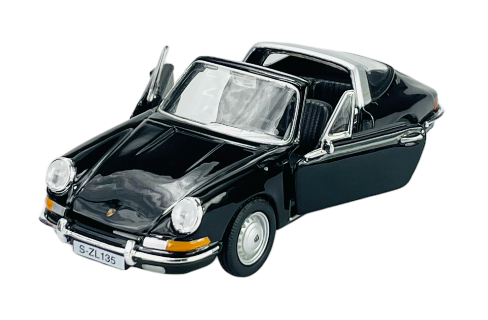 Bburago 1967 Porsche 911 Black 1:32 Diecast Model Car