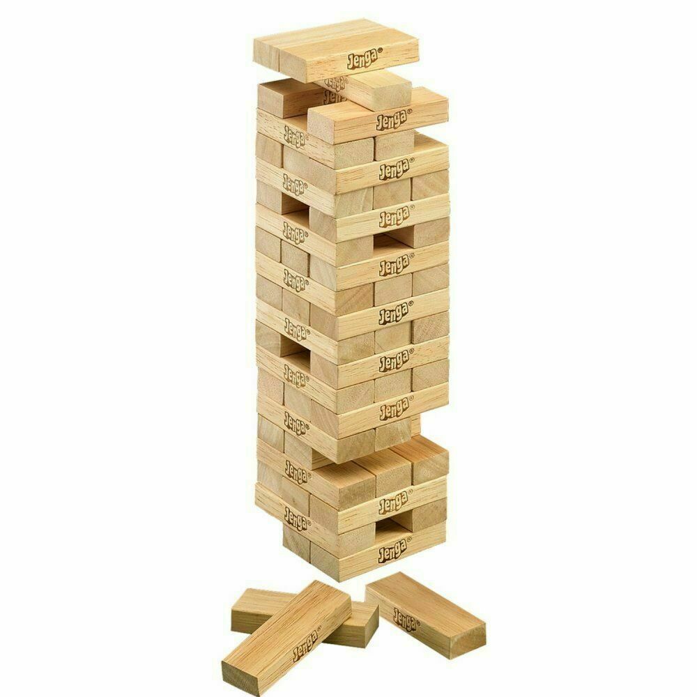 JENGA Wooden Block Stack Game