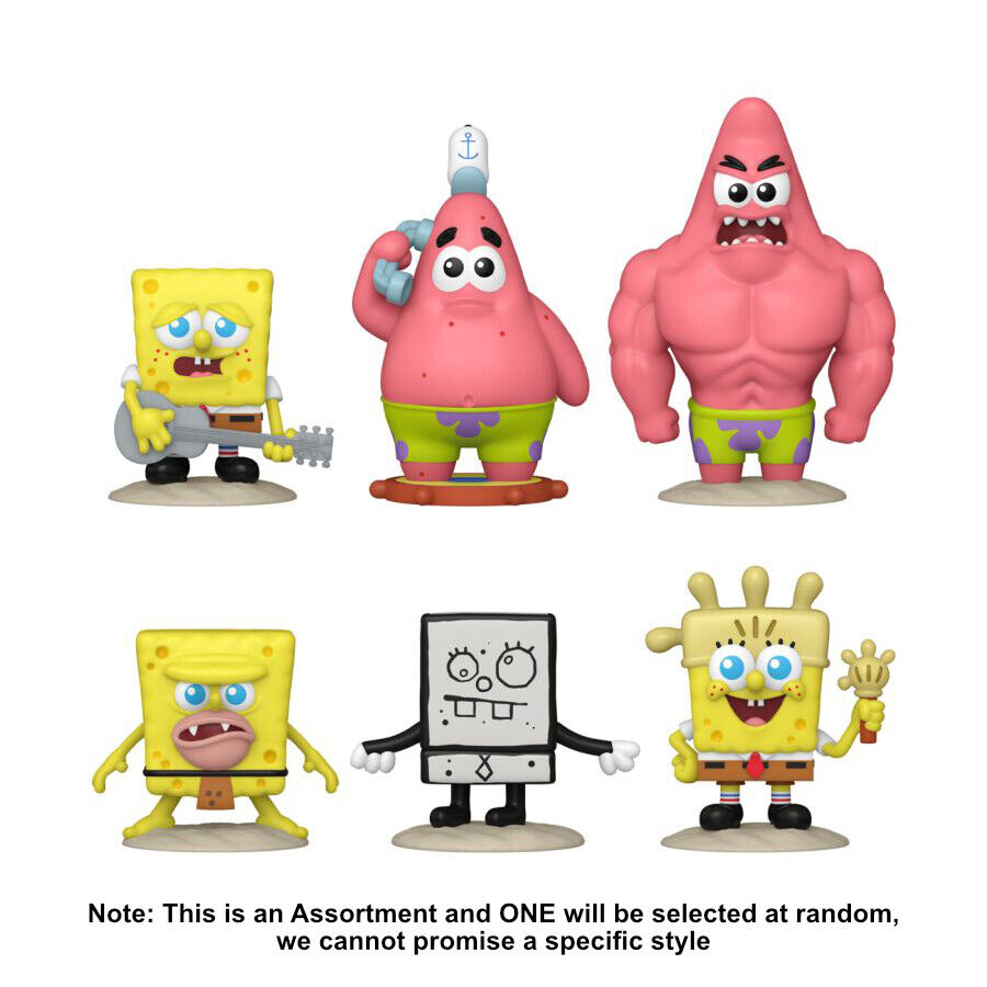 Spongebob Squarepants 25th Anniversary Funko Mini Vinyl Figure Assortment