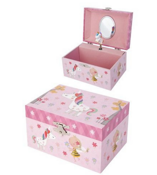 Spinning Unicorn Thelma Musical Jewelry Organiser Box