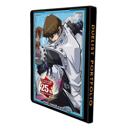 YU-GI-OH! ACCESSORIES Yugi & Kaiba Quarter Century 9 Pocket Card Portfolio Album