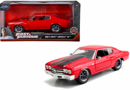 Fast & Furious Dom's 70' Chevy Chevelle SS 1:24 Diecast Model Car