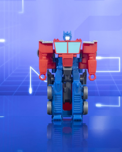 Transformers EarthSpark Flip Changer Optimus Prime Transforming Action Figure