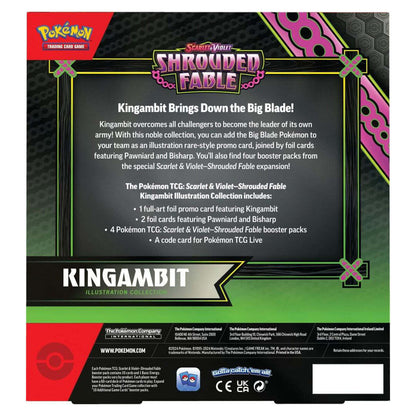 POKÉMON TCG Scarlet & Violet 6.5 Shrouded Fable Kingambit Illustration Collection