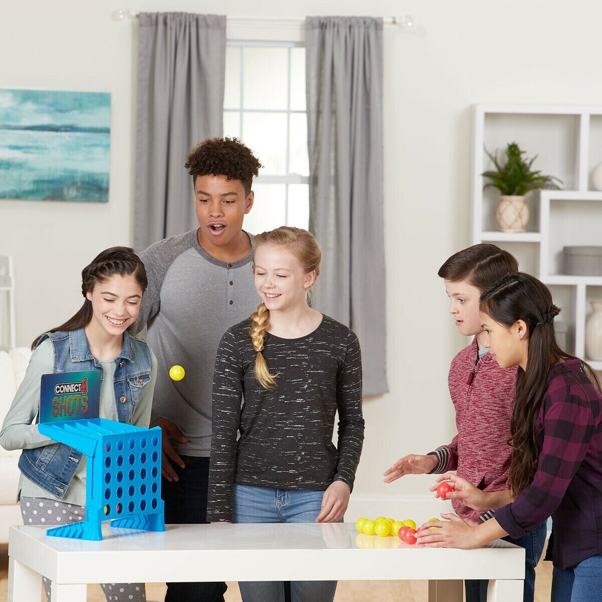 Hasbro Connect 4 Shots Bounce Board Game