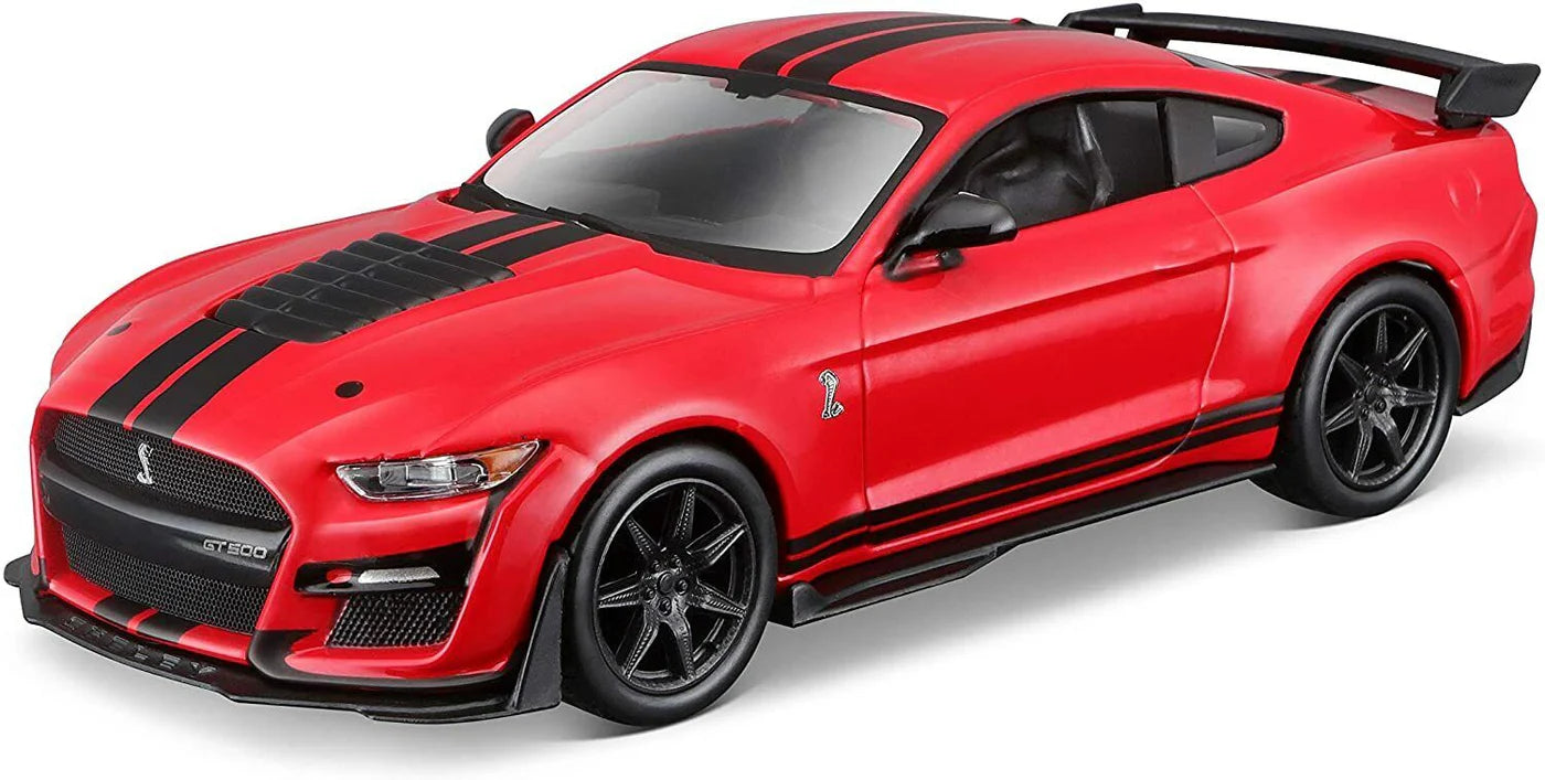 Bburago 2020 Mustang Shelby GT500 Red 1:32 Diecast Model Car