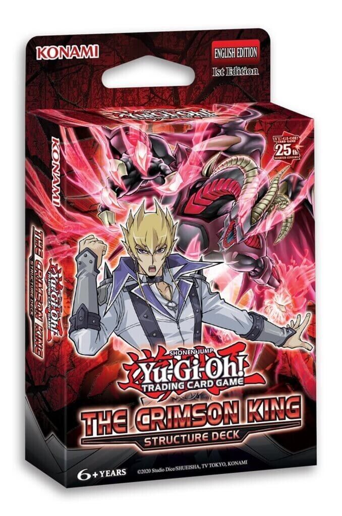 YU-GI-OH! TCG Jack Atlas The Crimson King Structure Deck