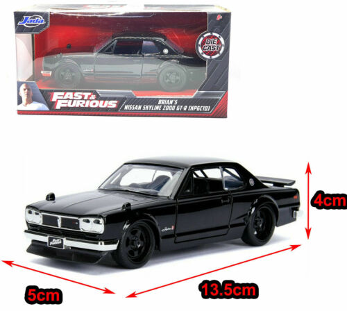 Fast & Furious Brian’s 1971 Nissan Skyline 2000 GT-R 1:32 Diecast Model Car