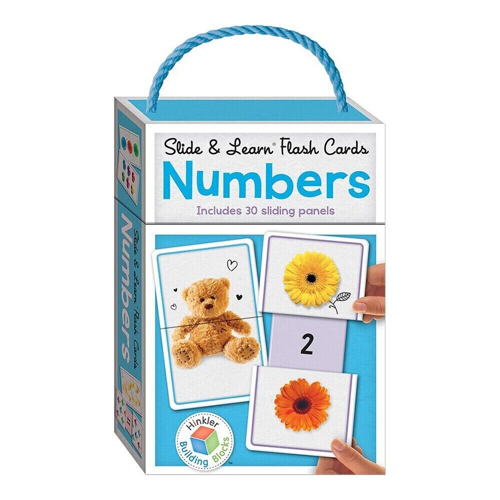 Hinkler Slide & Learn Educational Flashcards Numbers Learning