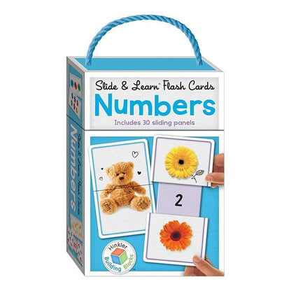 Hinkler Slide & Learn Educational Flashcards Numbers Learning