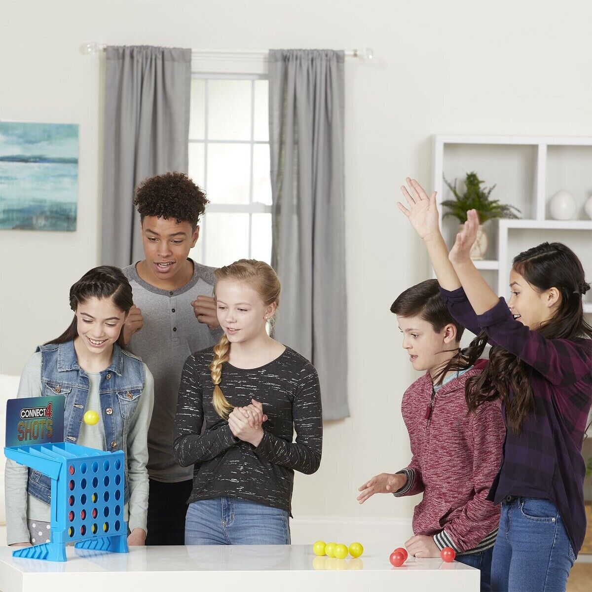 Hasbro Connect 4 Shots Bounce Board Game