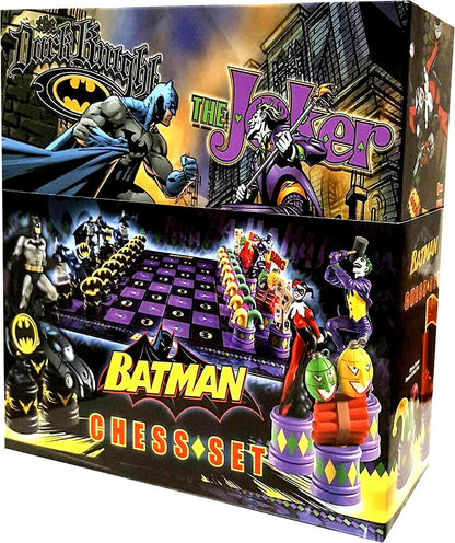 BATMAN Chess Set The Dark Knight vs The Joker By Noble Collection