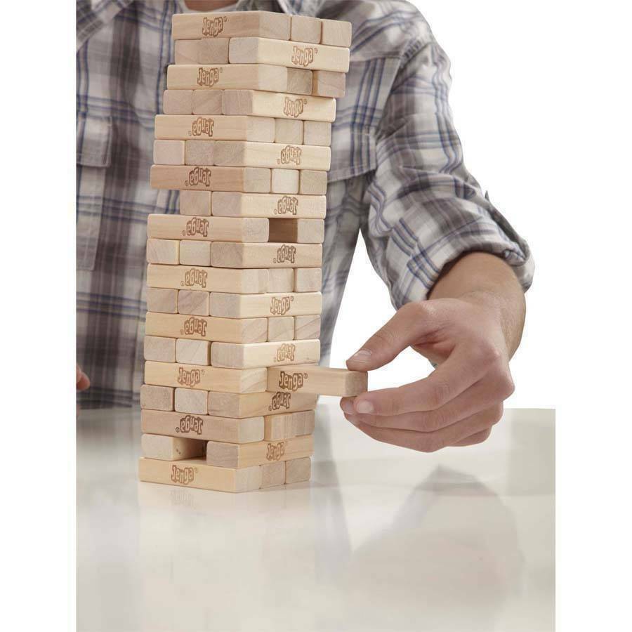 JENGA Wooden Block Stack Game