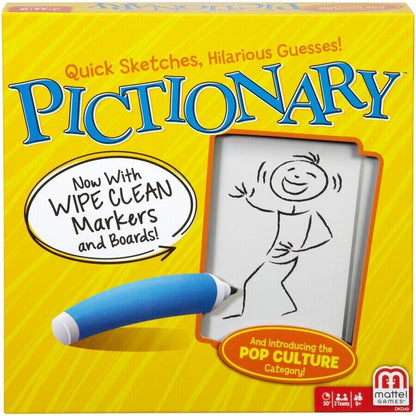 Pictionary Board Game By Mattel