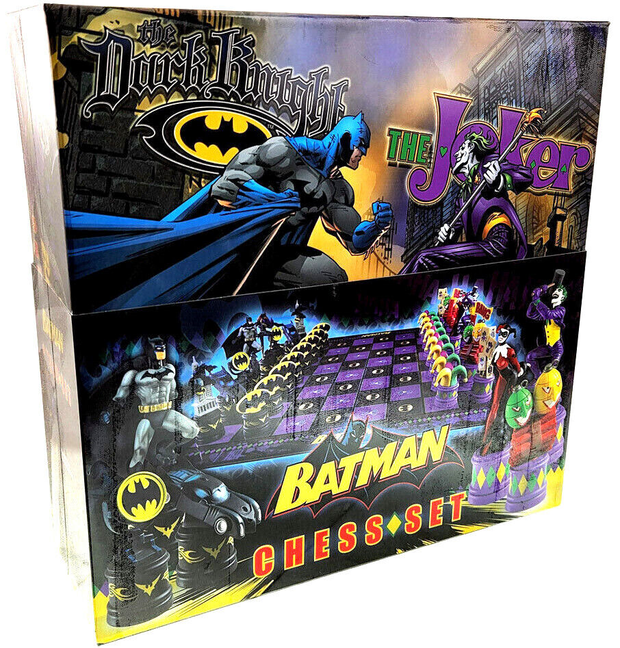 BATMAN Chess Set The Dark Knight vs The Joker By Noble Collection