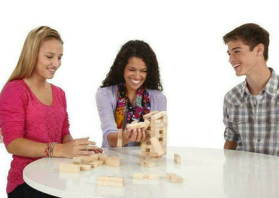 JENGA Wooden Block Stack Game