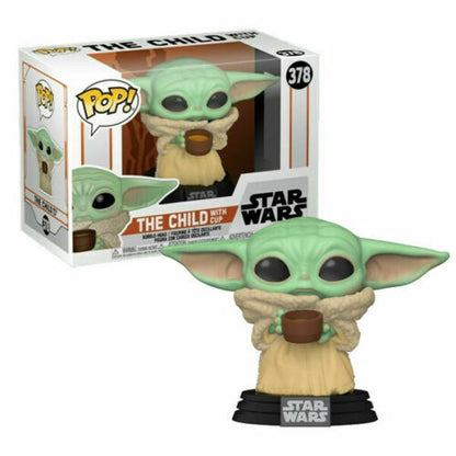 Star Wars The Mandalorian The Child with Cup Pop! Vinyl Figure #378