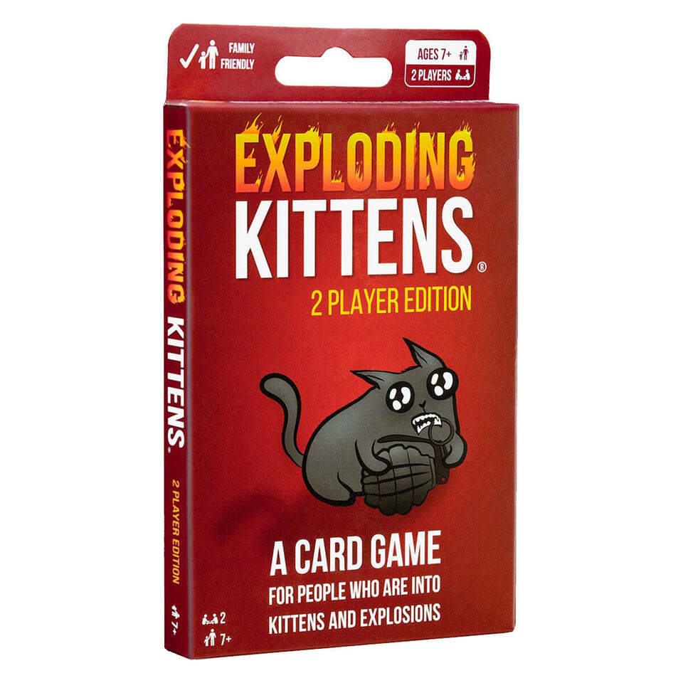 Exploding Kitten 2 Player Edition Card Game