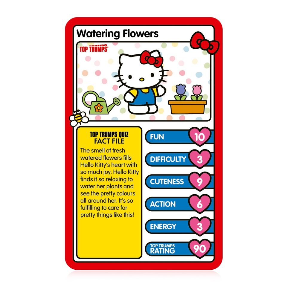 Top Trumps Hello Kitty Edition Card Game  NEW