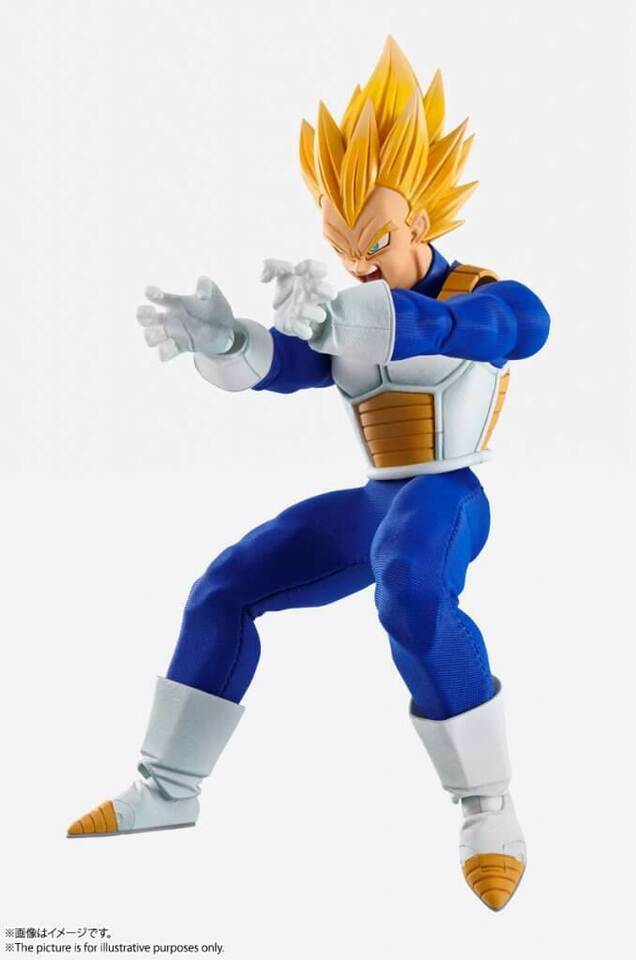 BANDAI Dragon Ball Z IMAGINATION WORKS Vegeta Action Figure