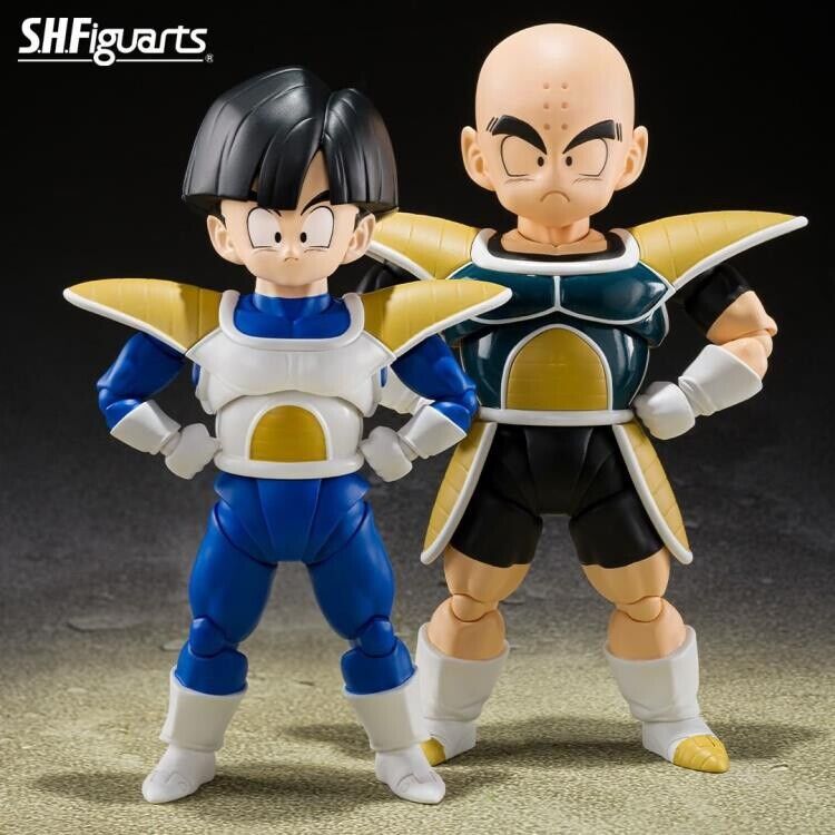 Dragon Ball Z S.H.Figuarts Krillin (Battle Clothes) Exclusive Action Figure