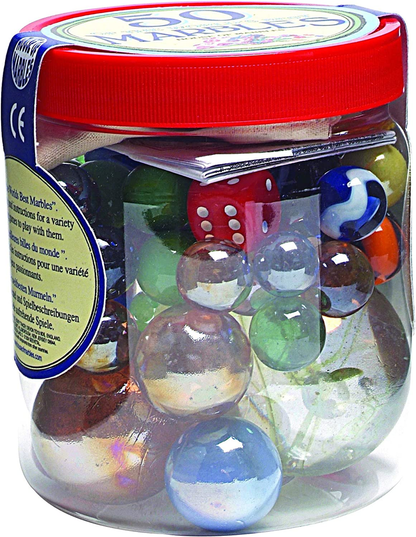 Tub of 50 World's Best Marbles