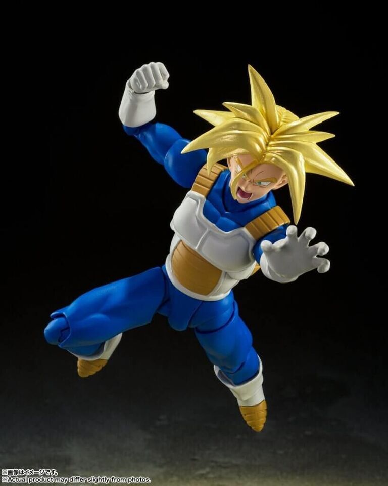 S.H.FIGUARTS Dragon Ball Z Super Saiyan Trunks Infinite Latent Super Power Figure