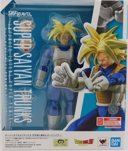 S.H.FIGUARTS Dragon Ball Z Super Saiyan Trunks Infinite Latent Super Power Figure