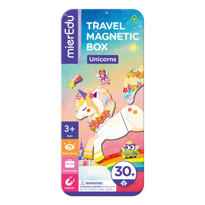 MierEdu Travel Magnetic Box Puzzle - Unicorns