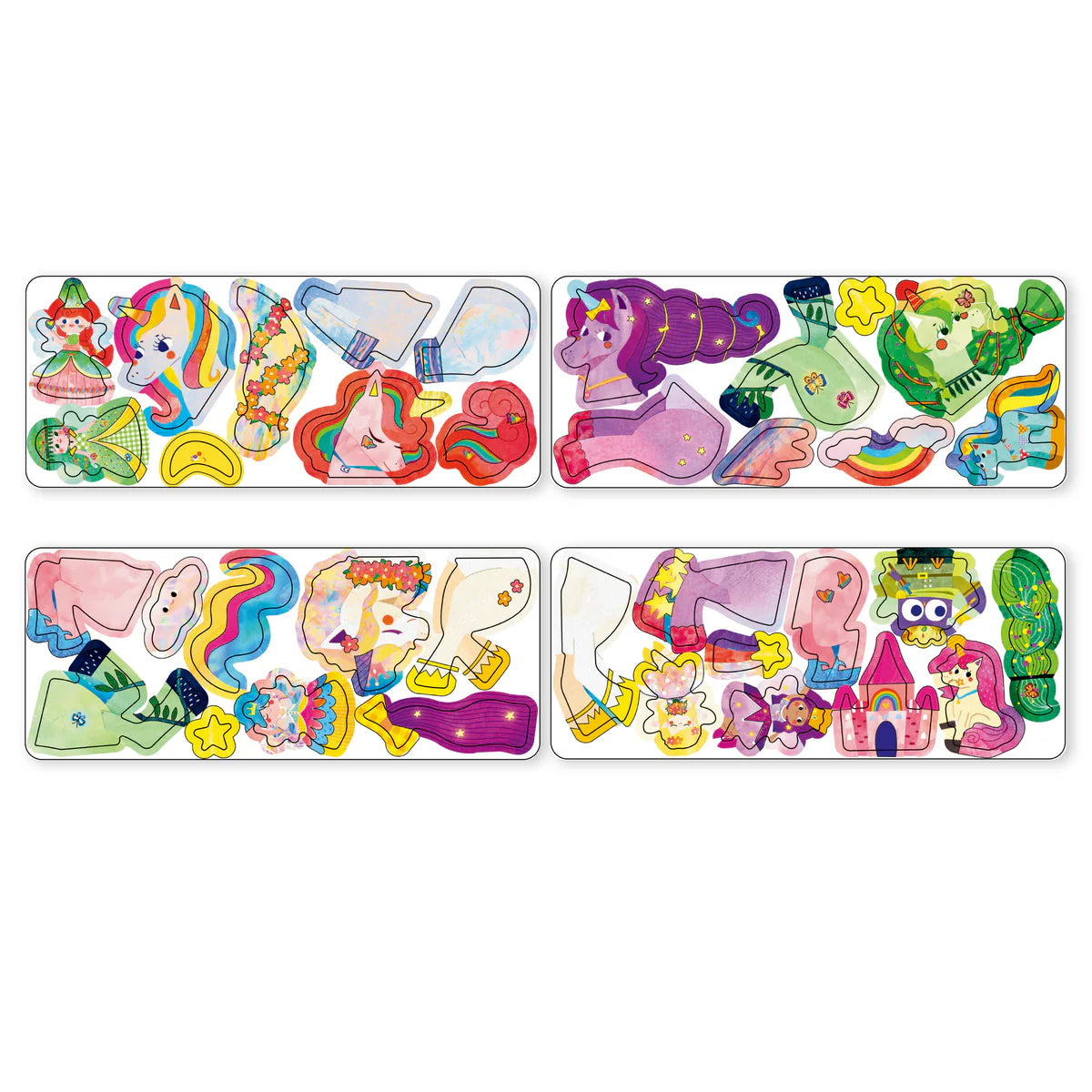 MierEdu Travel Magnetic Box Puzzle - Unicorns