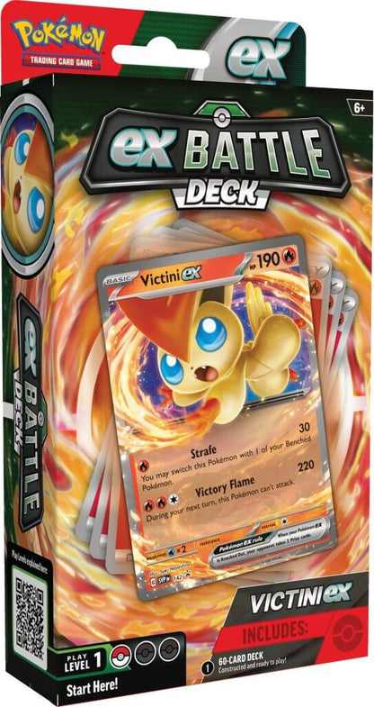 Pokemon TCG ex Battle Deck Victini Ex or Miraidon Ex